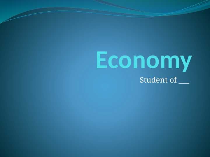 Economy