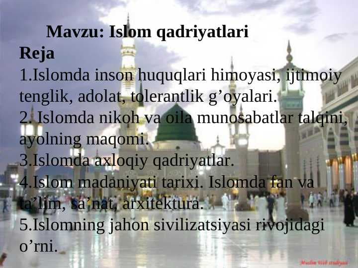 Kichik biznes va tadbirkorlik faoliyatini rejalashtirish