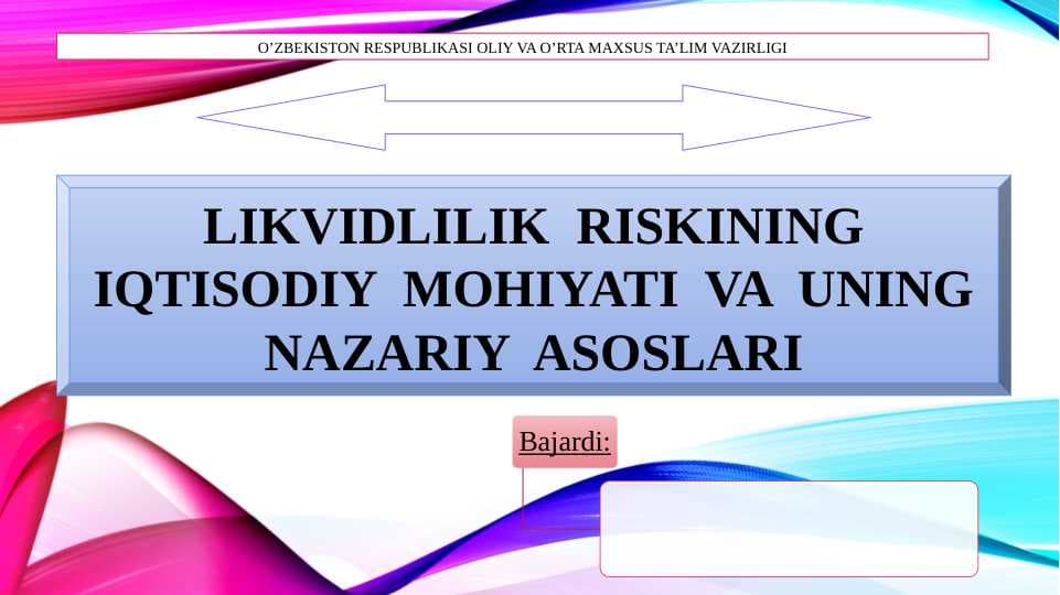 LIKVIDLILIK RISKI
