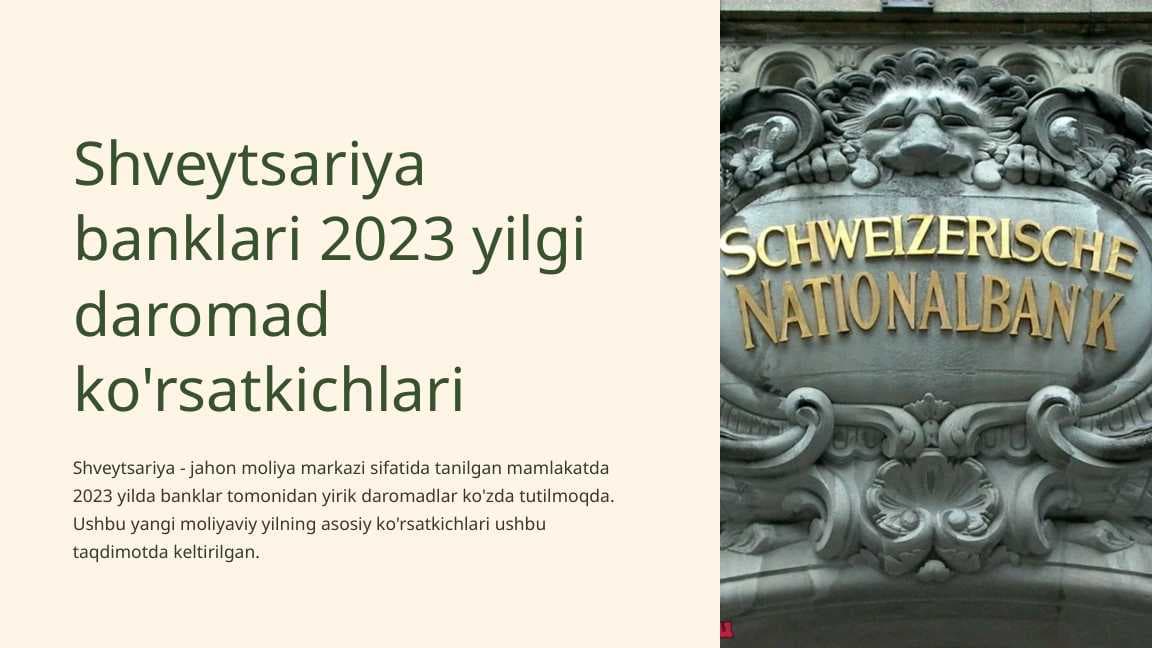 Shveytsariya banklari
