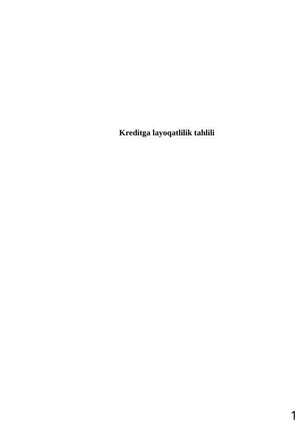 Kreditga layoqatlilik tahlili k.docx