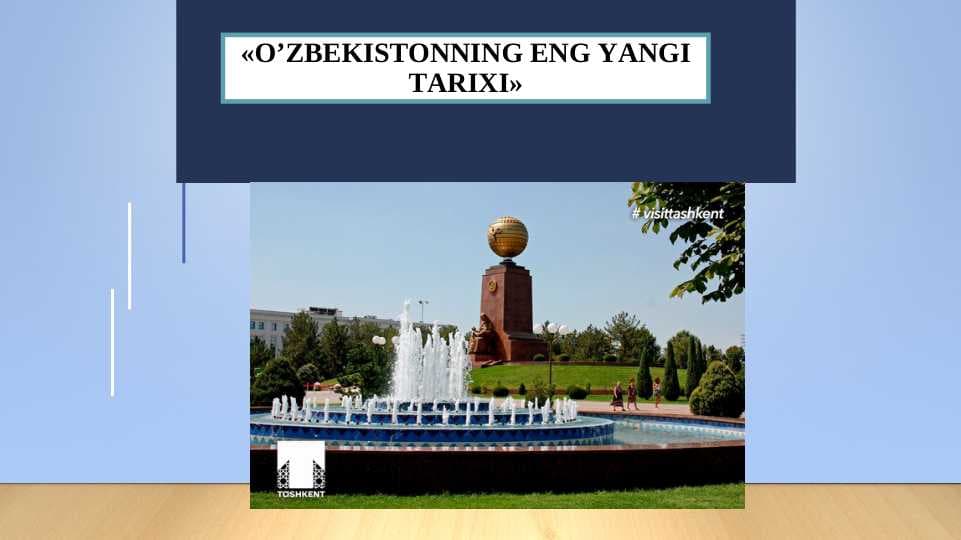 mavzu.  Mustaqillik arafasida O‘zbekistondagi ijtimoiy-siyosiy jarayonlar