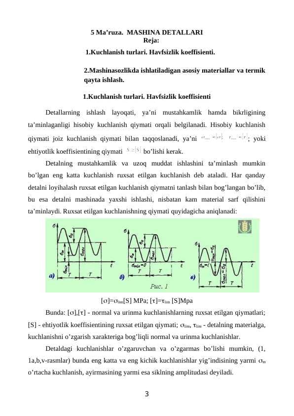 MASHINA DETALLARI