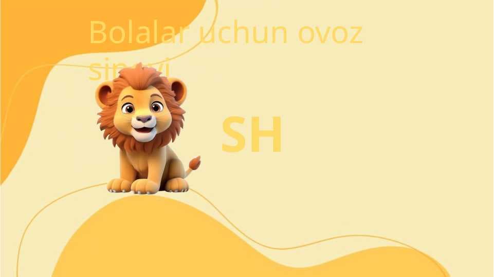 Ovozli test