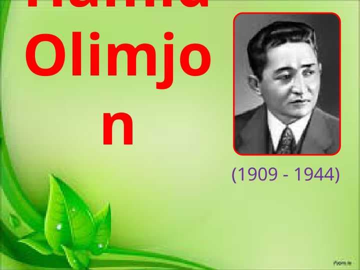 Hamid Olimjon