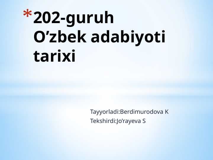 Atoyi hayoti va ijodi