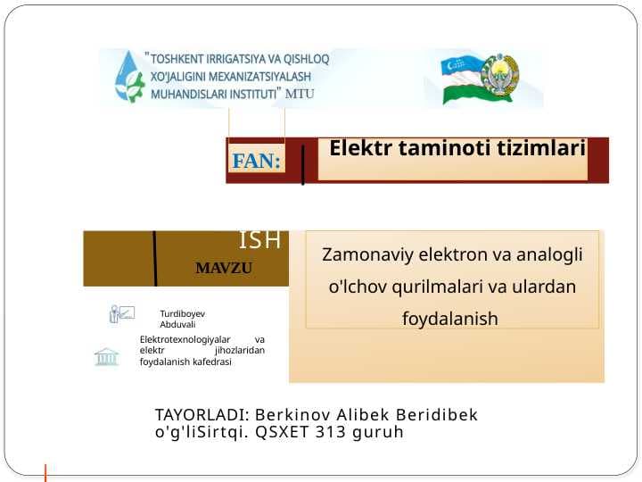 Muz og'irlig Tidan kelib chiqqan yuklamalarni aniqlash  t.pptx