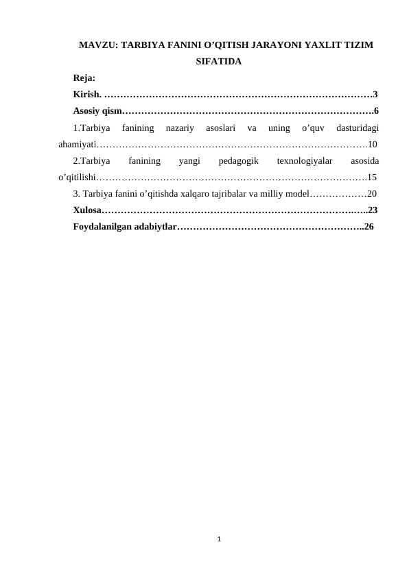 Kurs ishi