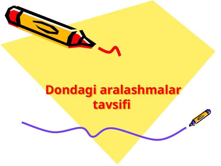 Donli aralashmalar