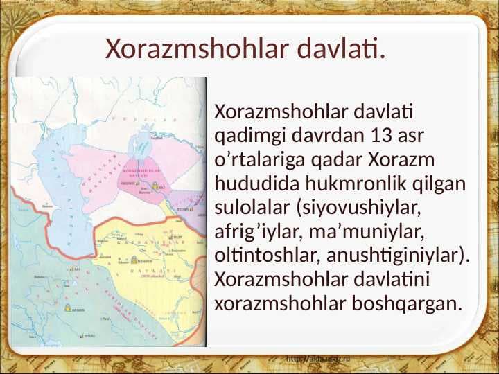 Xorazmshohlar davlati