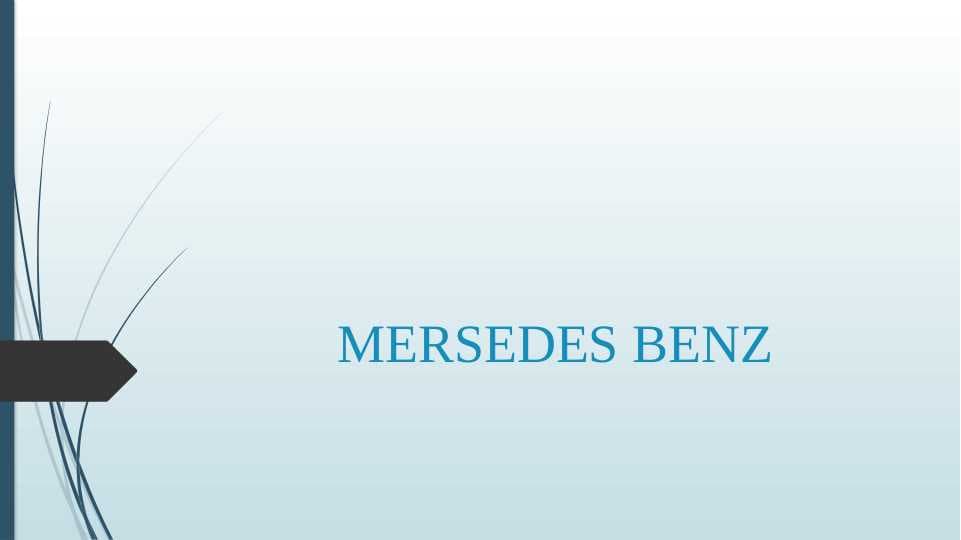 MERSEDES BENZ