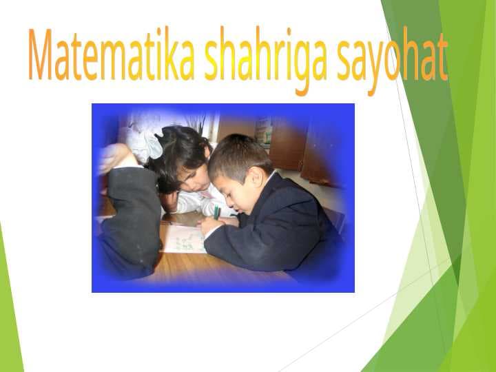 Matematika shahriga sayohat