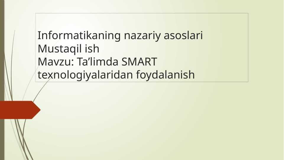 Informatika