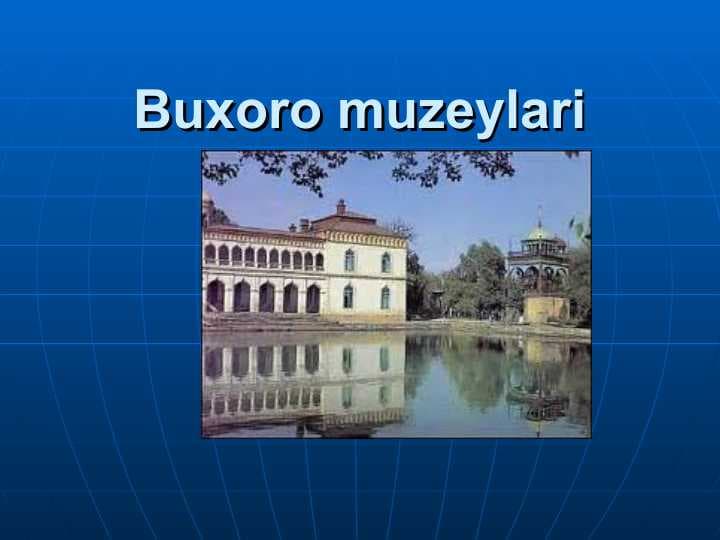 Buxoro toponimlari va ularning asosiy omillari (2)