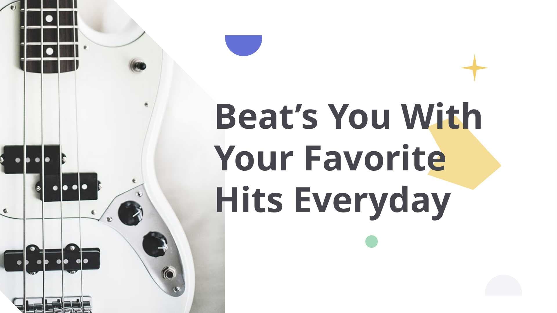 BEATS YOU WITH your favorite Hits everyday