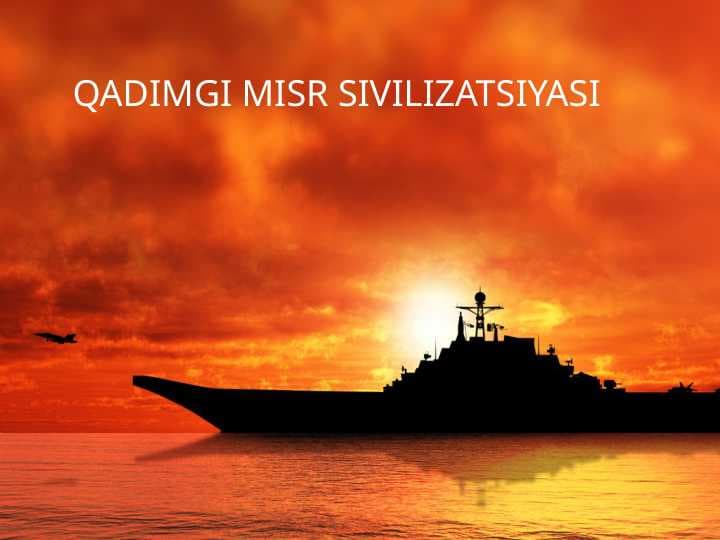 QADIMGI MISR SIVILIZATSIYASI (2)
