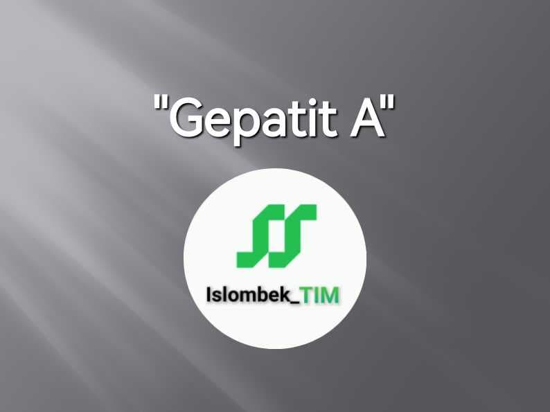 Gepatit A