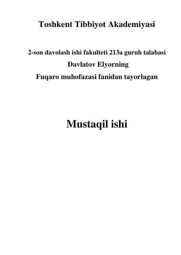 OMMAVIY QIRG‘IN QUROLLARINING TASNIFI. JABRLANISH  O’CHOG‘INING TIBBIY TAKTIK TAVSIFI. YO‘QOTISHLAR.  YADROVIY QUROL. TROTIL EKVIVALENTI. YADROVIY PORTLASH OMILLARI.