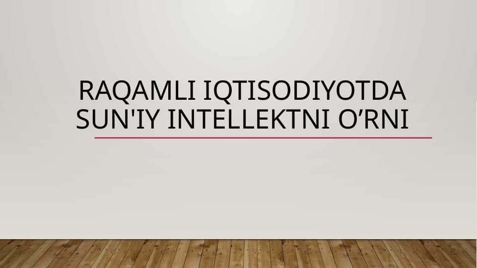 Pul haqidagi turli xil nazariyalar va xozirgi zamon pulining tabiati (2)