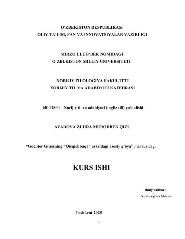 The main idea in crabwalk by Guenter Grass.kurs ishi