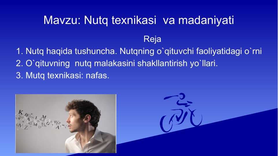 Nutq texnikasi  va madaniyati