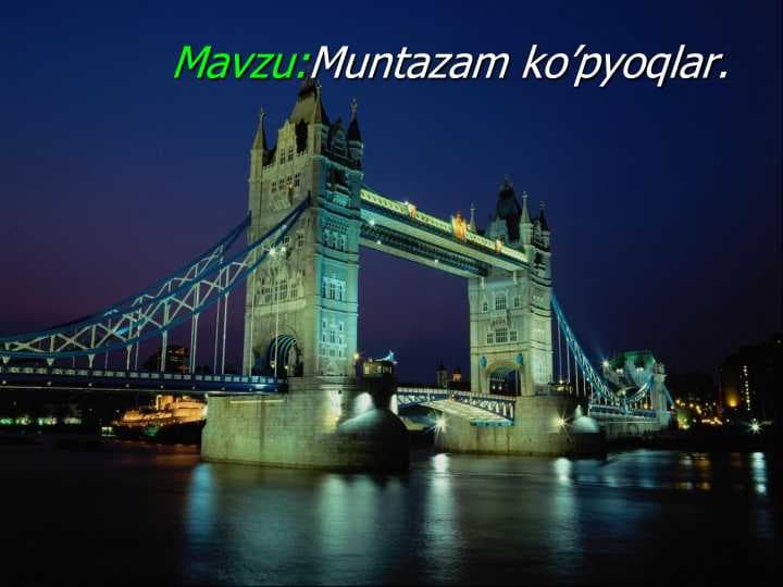 Muntazam koʻpyoqlar