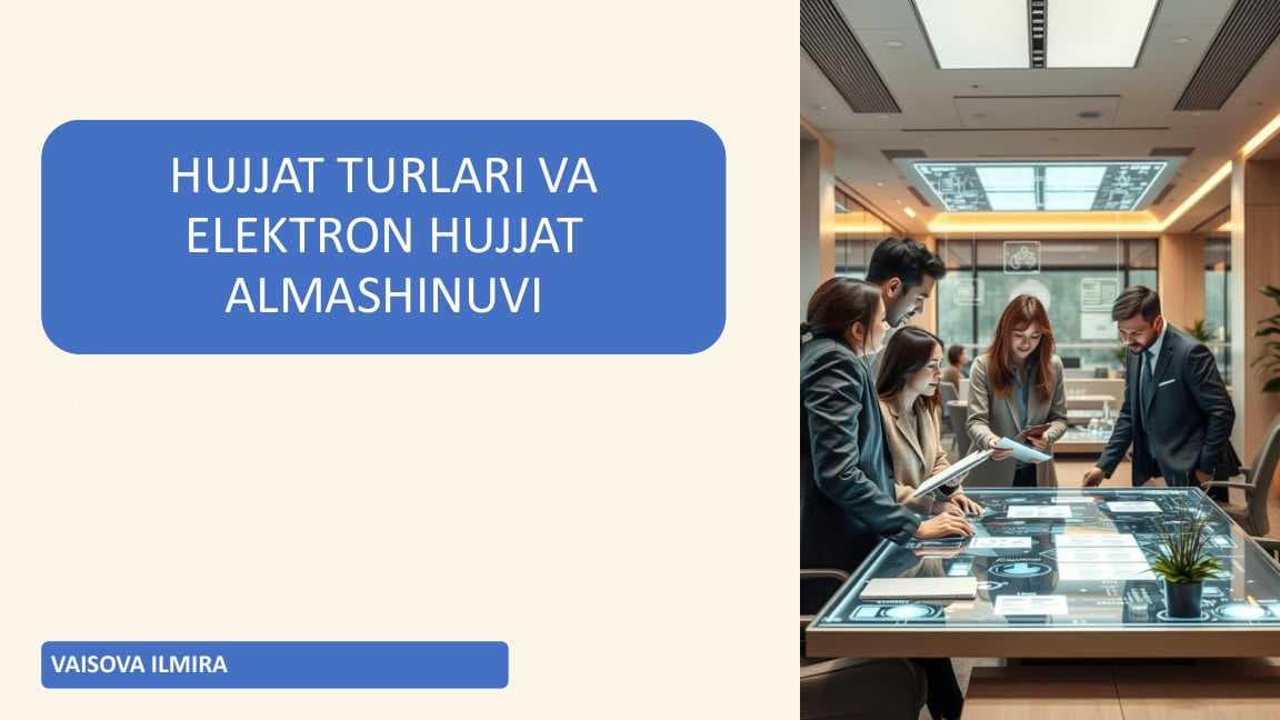 Elektron Hujjat  Almashinuvida Xavfsizlik (SLAYD)