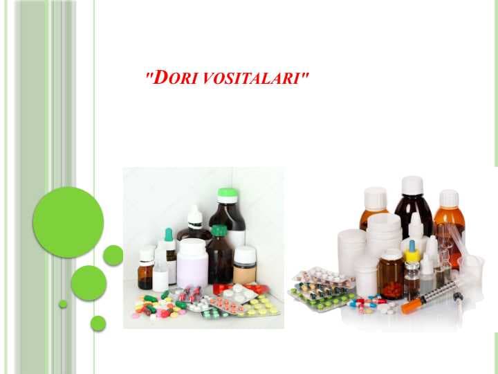 Dori vositalari