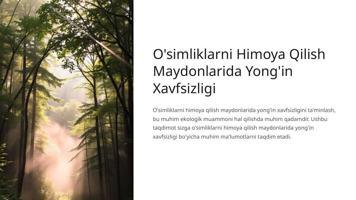 Yong'in xavfsizligi choralari