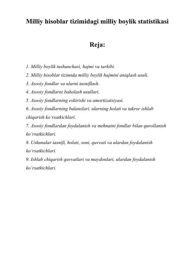 Milliy hisoblar tizimidagi milliy boylik statistikasi.docx