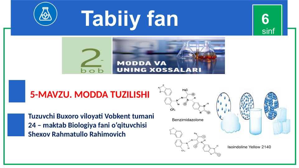 MODDA TUZILISHI