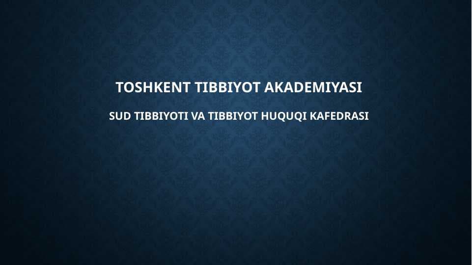 Bioetika tushunchasi. Uning vujudga kelishiga olib kelgan holatlar. Universal etika