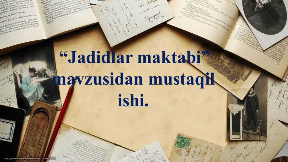 Jadidlar maktabi