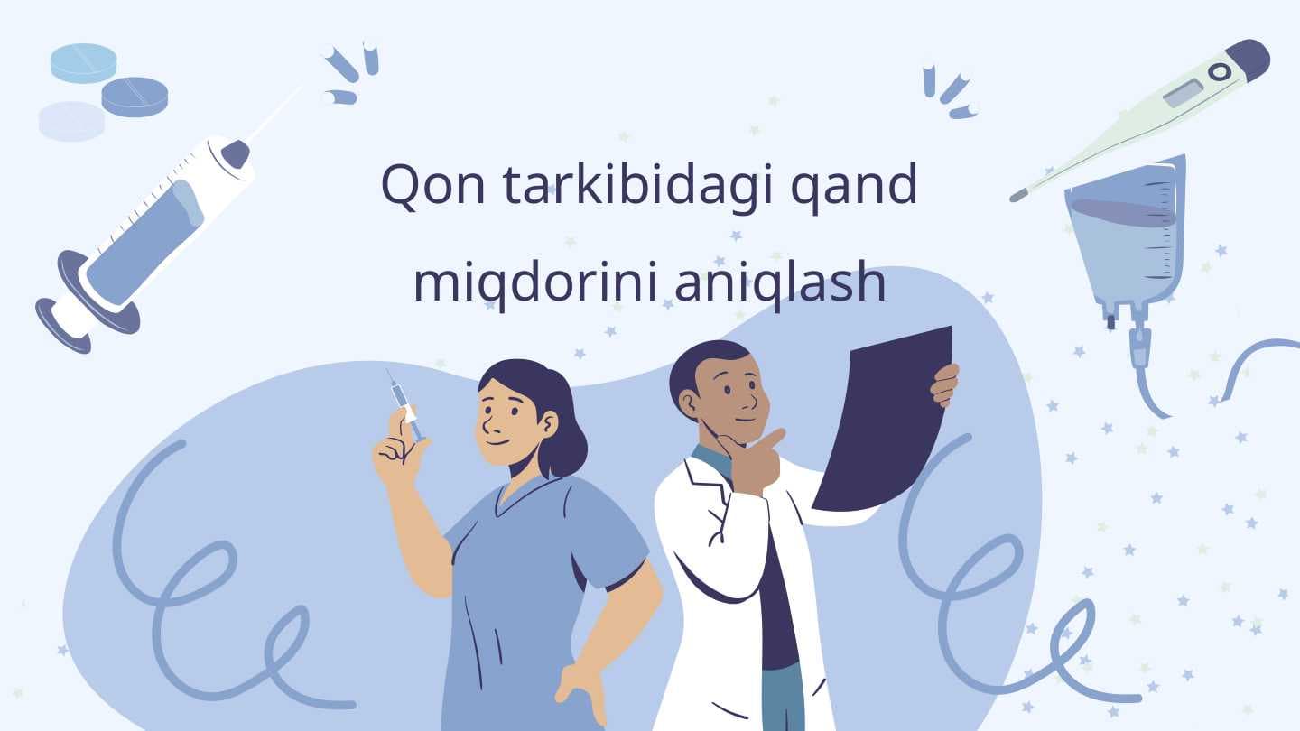 Qon tarkibidagi qand miqdorini aniqlash