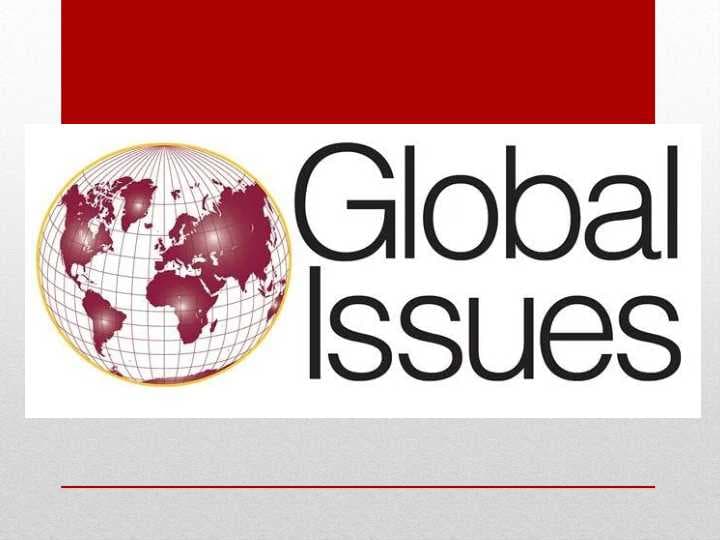 Global issues