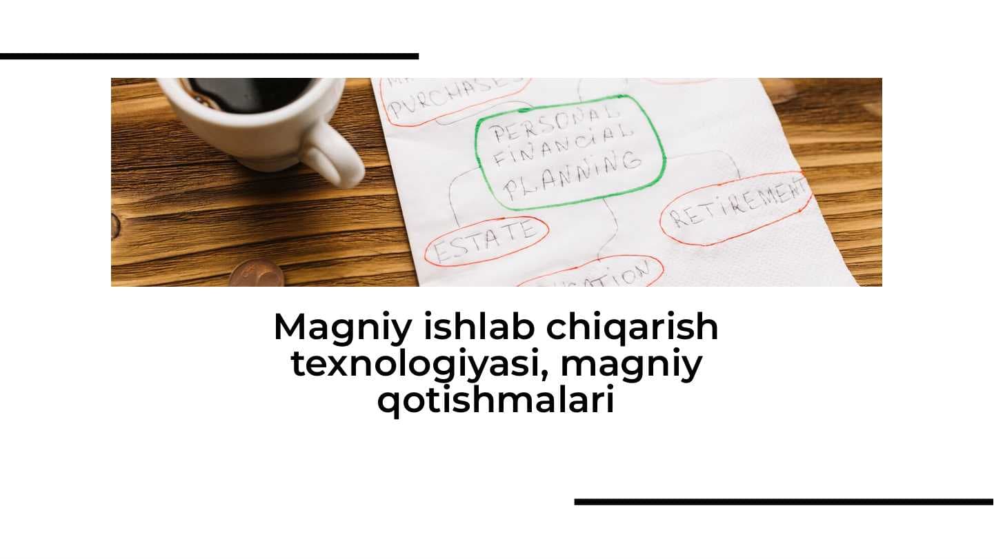 Magniy ishlab chiqarish texnologiyasi, magniy qotishmalari