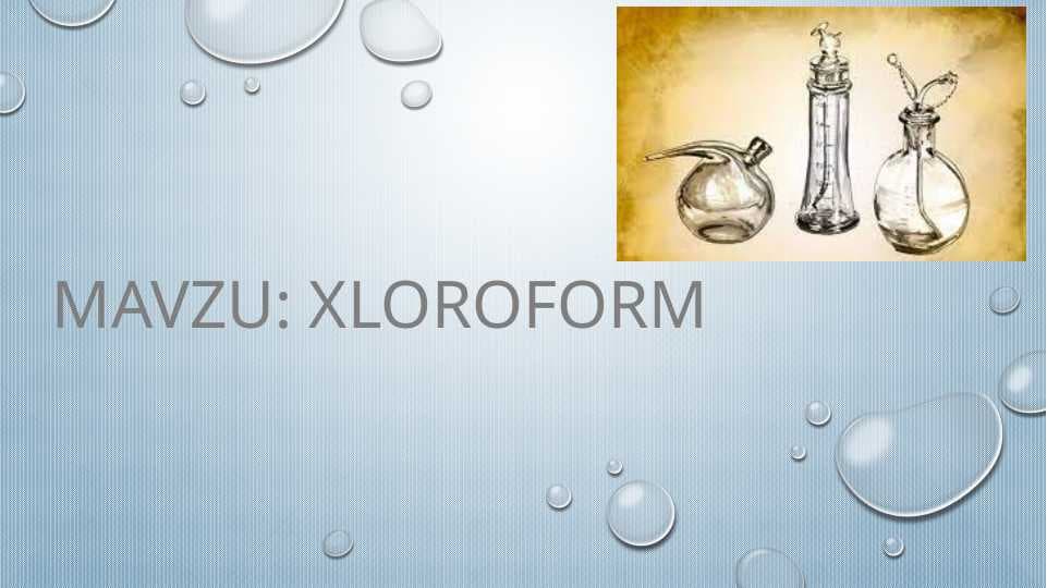 xloroform