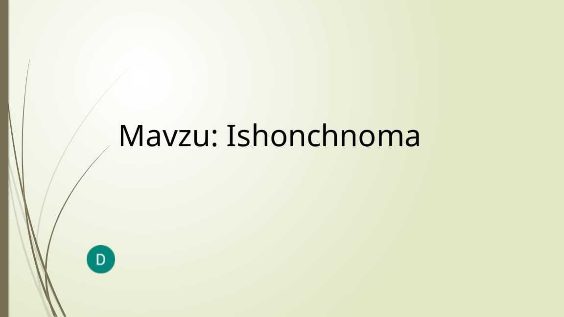 Ishonchnoma
