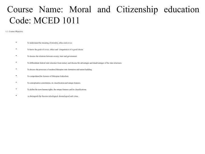 Understanding Civics and Ethics, Ethics and Law