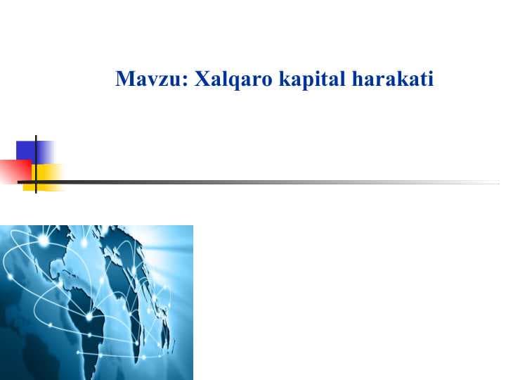 Xalqaro kapital harakati