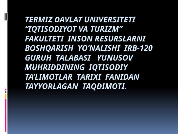 Keyns ta'limoti