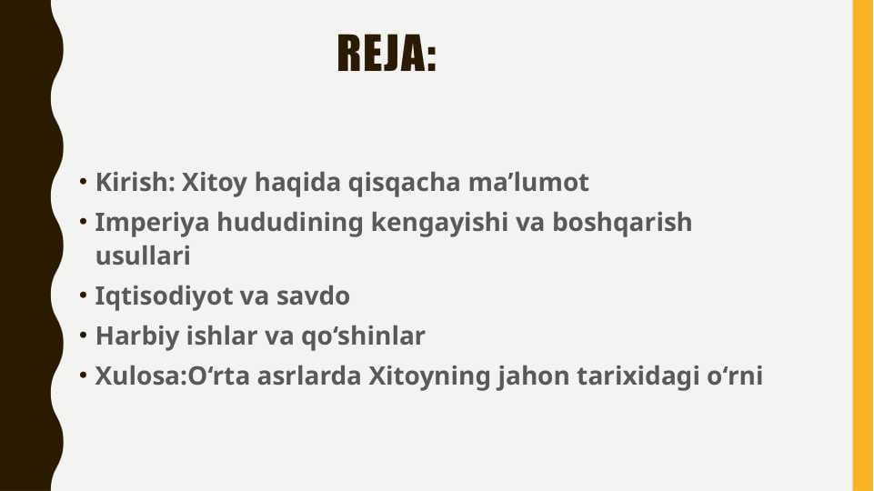 Oʻrta asrlarda Xitoy