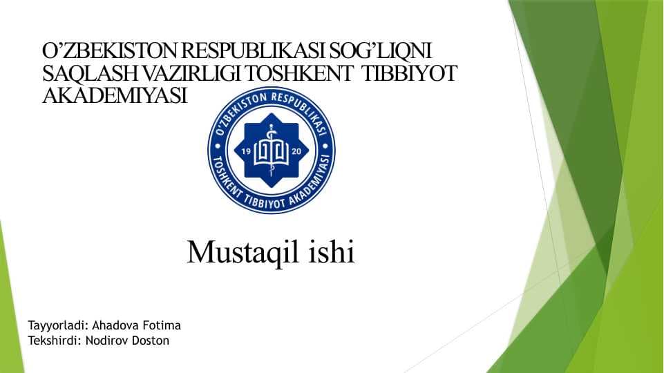 Buyrak usti bezi va steress holatida buyrak usti bezining garmonlarining roli