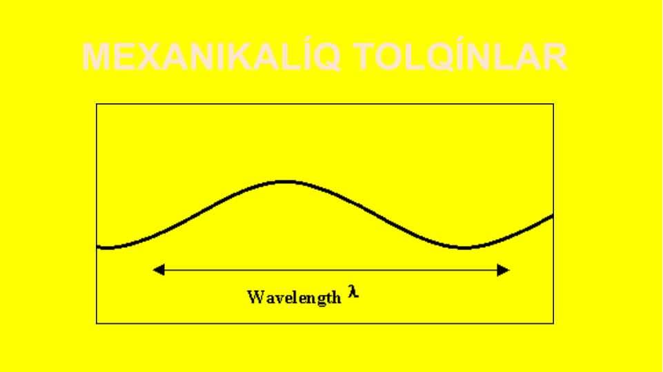 Mexanikalıq tolqınlar