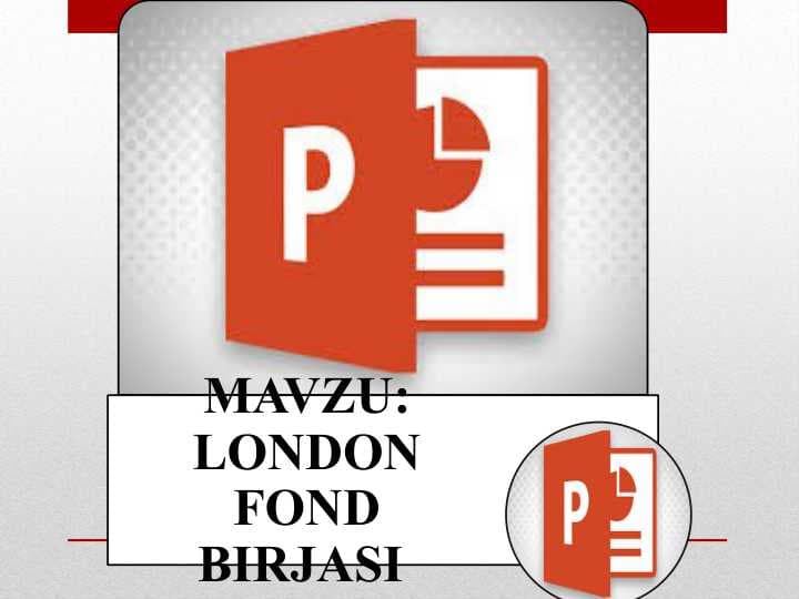 LONDON FOND BIRJASI