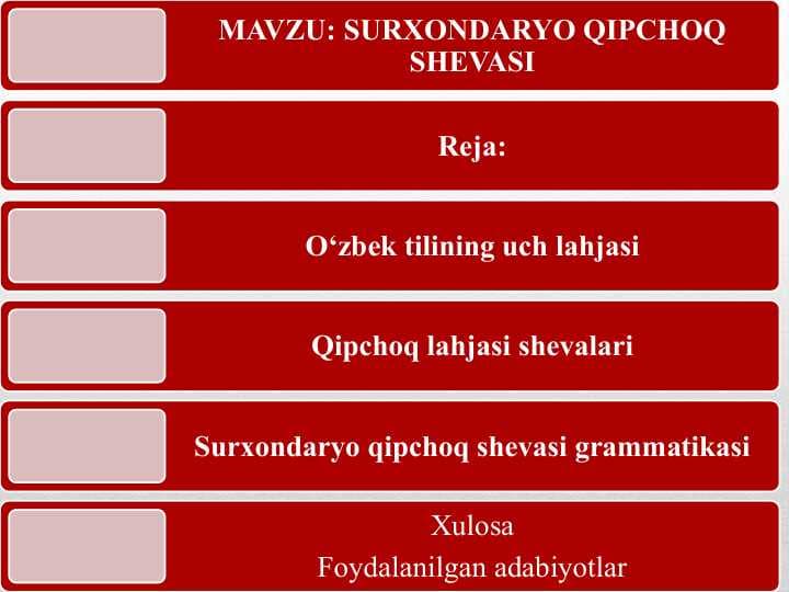 SURXONDARYO QIPCHOQ SHEVASI