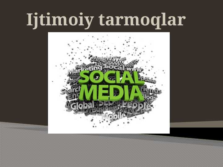 Ijtimoiy tarmoqlar