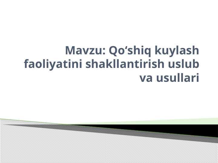 O‘zbekiston Respublikasida oilaviy bolalar uyining tashkil etilishi.pptx