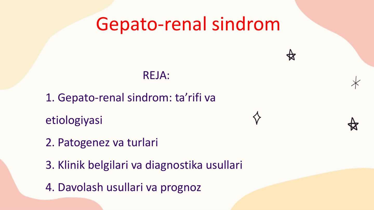 Gepato-renal sindrom