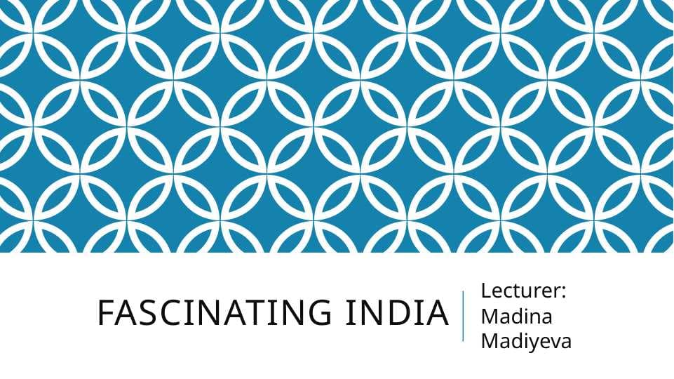 Fascinating INDIA iqtisodiyoti